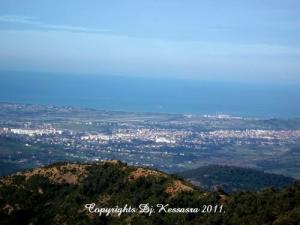 Taher (vue générale),depuis les hauteurs de Chahna