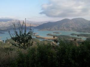 Vue sur la Barrage Erraguene (Wilaya de Jijel)