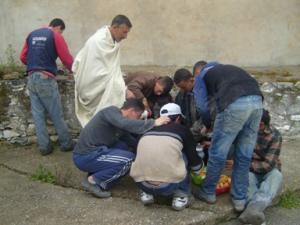 عمل تطوعي لأشغال ذات منفعة عامة بقرية  أغمرت  7