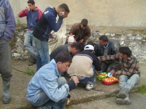 عمل تطوعي لأشغال ذات منفعة عامة بقرية  أغمرت  8