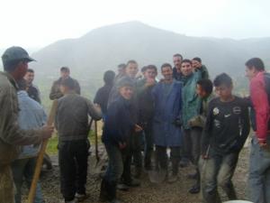 عمل تطوعي لأشغال ذات منفعة عامة بقرية  أغمرت  16