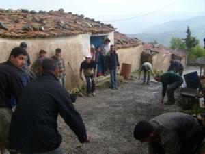 عمل تطوعي لأشغال ذات منفعة عامة بقرية  أغمرت  18