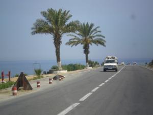 Route le Corniche de Jijel