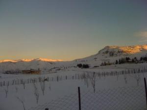 Neige sur la région de Ain Sebt (Wilaya de Jijel)