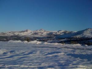 La neige recouvrant la région de Ain Sebt (Wilaya de Jijel)