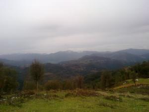 Vue panoramique sur les montagnes entourant la wilaya de Jijel
