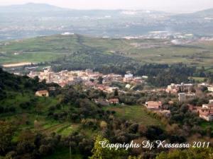Vue générale sur la village de Dekkara (Beni-Siar)