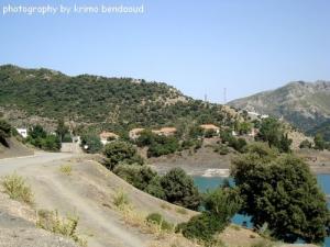 Vue sur la Barrage d'Erraguene (Wilaya de Jijel)