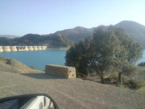 Vue sur le Barrage d'Erraguene (Wilaya de Jijel)
