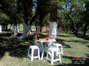 Aires de repos près de la côte de Jijel