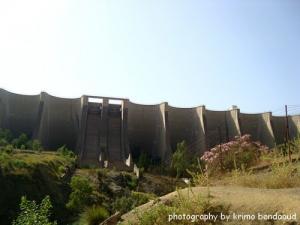 Enceinte du Barrage d'Erraguene (Wilaya de Jijel)
