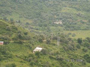 Des habitations disséminées dans la verdure de Jijel