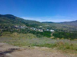 Vue d'ensemble sur le village d'El Mhad (Wilaya de Jijel)