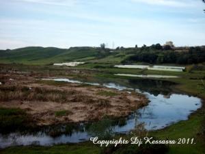 Un étang aux alentours de Taher