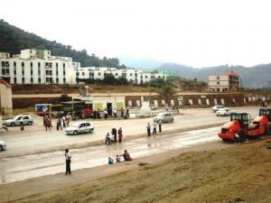 Village de Belghimouze coté stade