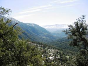 Jijel - panorama de Texenna