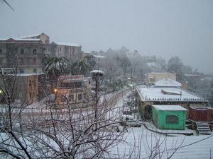 El Milia sous la neige