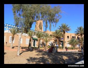 مدخل النزل الكبير لمدينة تاغيت