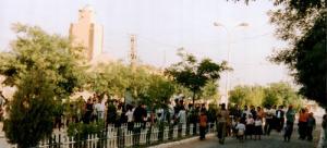 Devant la Mosquée de Maamora (Wilaya de Saida)