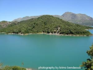 Vue sur le Barrage Erraguene (Wilaya de Jijel)