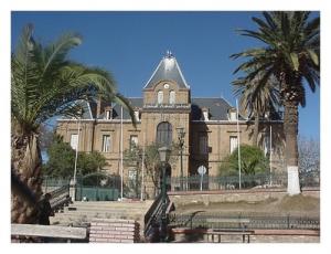 Bâtiment de l'aire coloniale à Saida