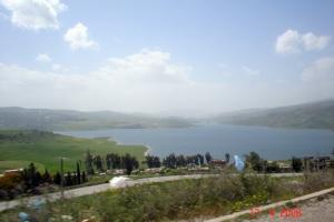 Vue sur le Barrage de Beni Haroun