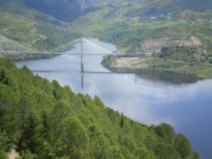 Barrage de beni Haroun vu depuis Chigara