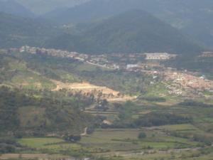 La ville de Oued Zhour, vue de Hallem