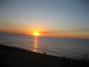Coucher de Soleil sur la Plage Jeanne d'Arc (Côte de Skikda)