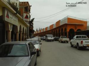 Arcades à l'entrée du Stade d'El Harrouch