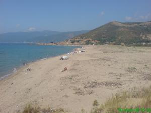 Une plage sur la côte de Oued Zhour