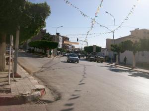 الشارع الرئيسي لمدينة غليزان