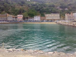 Vue sur la plage Stora