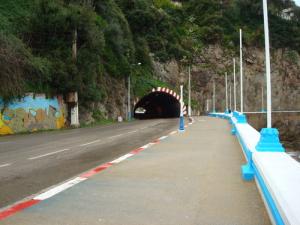 Sur la route de la plage Marquette