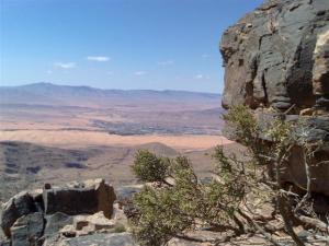 منظر من جبل عيسى بضواحي عين صفرة