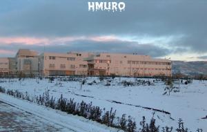 La ville de Skikda sous la neige