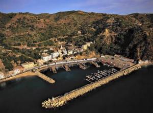 Vue aérienne du port de Skikda