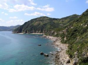 Près de la plage Stora