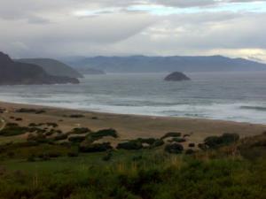 Plage Oued Bibi en Hiver