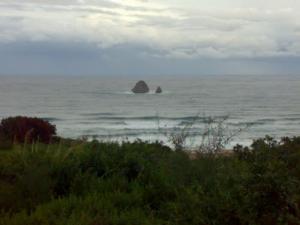 Plage oued bibi les îles des deux frères en Hiver