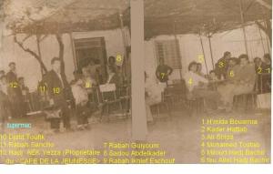 مقهى بمدينة موزاية سنة 1973