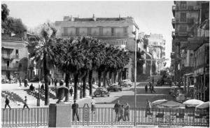 صورة لوسط مدينة سكيكدة في سنة 1950