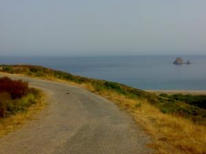 La route vers  Oued  Bibi (Wilaya de Skikda)