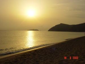Coucher de Soleil sur la Plage Jeanne D'Arc (Wilaya de Skikda)