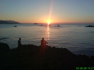 Coucher de Soleil sur la Plage Chetaibi