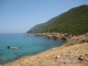 La côte de Damous à Skikda