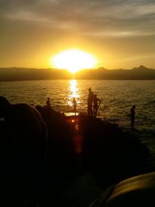 Coucher du Soleil sur une plage de Skikda