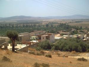 Vue sur la périphérie de Djendel Saadi Mohamed