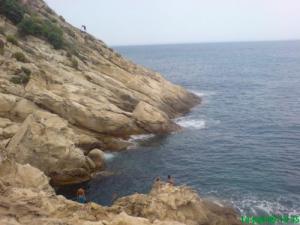 Les Rochers sur la Côte de Skikda