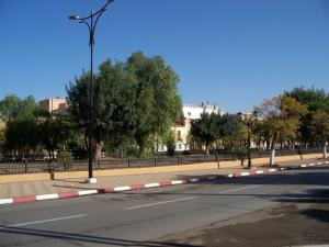 Un boulevard de Sidi Bel Abbes